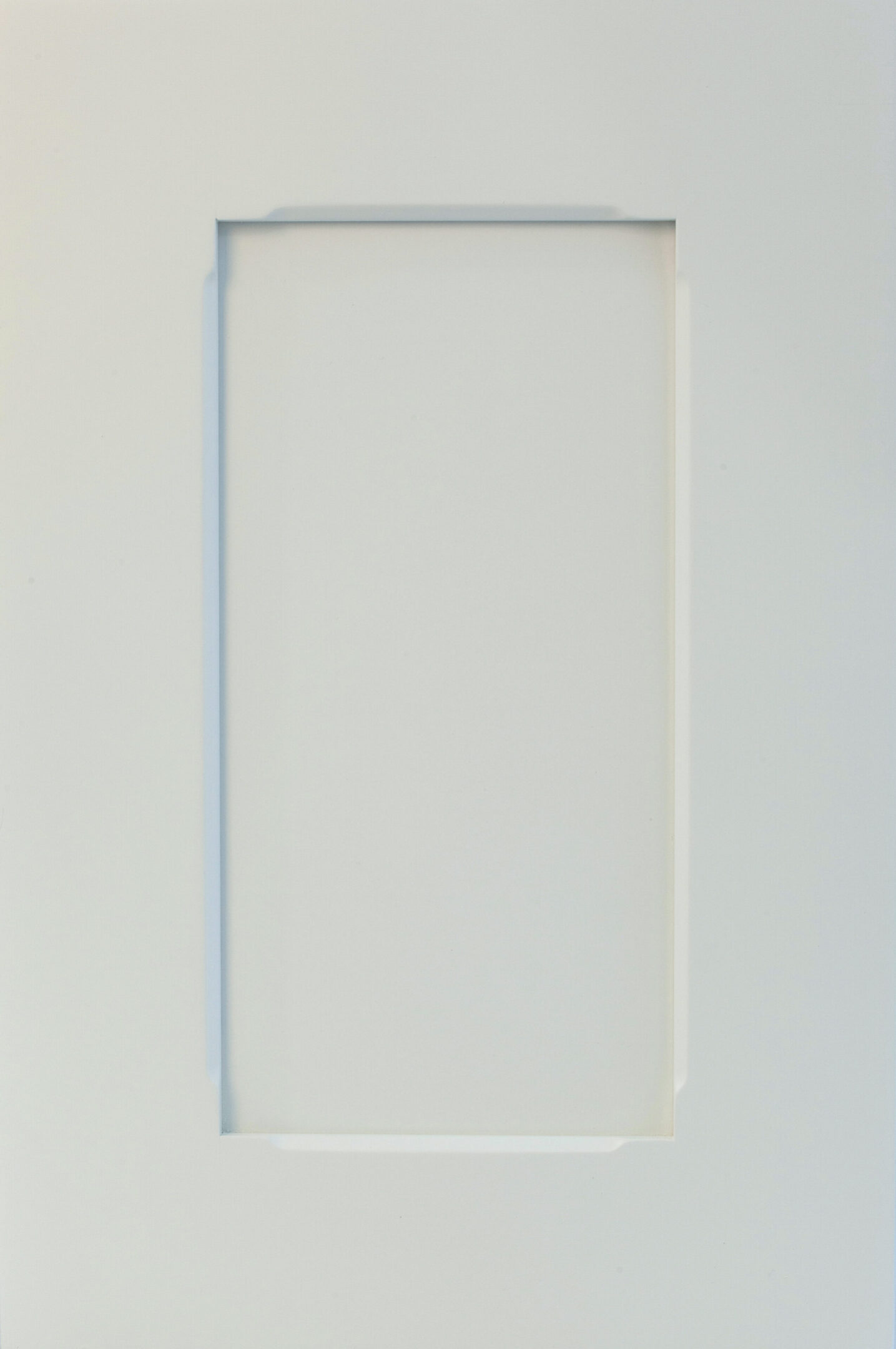 Blank picture frame on a white background.